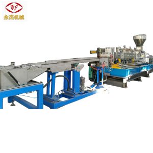 Plastic Pelletizing Machine Twin Screw Extruder PET Granules Making Machine