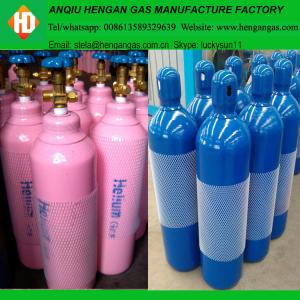 High purity 99.999% helium gas in 40L 50L high pressure gas cylinder