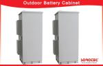 IP55 Waterproof Solar Battery Cabinet / Outdoor Equipment Cabinet Saving Energy