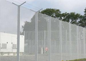 China 3.0m Height Anti Climb Security Fencing Hot Dip Galvanized Steel 4.5mm For Jail factory