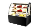 Wholesale Commercial Cake Bakery Display Fridge Chiller Vitrine Glass Cake