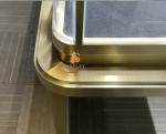 Lockable Jewelry Store Showcases 2 Doors 1 Shelf Electrical Or Regular Lock