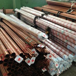 China OD 1/2'' 3/4'' 3/8'' Copper Seamless Tube Pipes C11000 C12200 C24000 Copper Round Tube factory