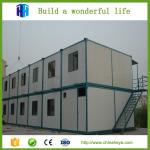 2017 prefab cheapest 40ft Customized steel structure container house good living