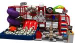 best selling forest theme kids indoor playroom children play zone with CE