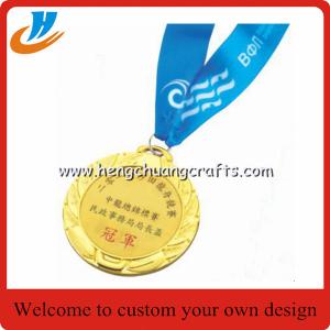 China China stock metal blank medals, gold silver bronze blank race medals cheap custom factory
