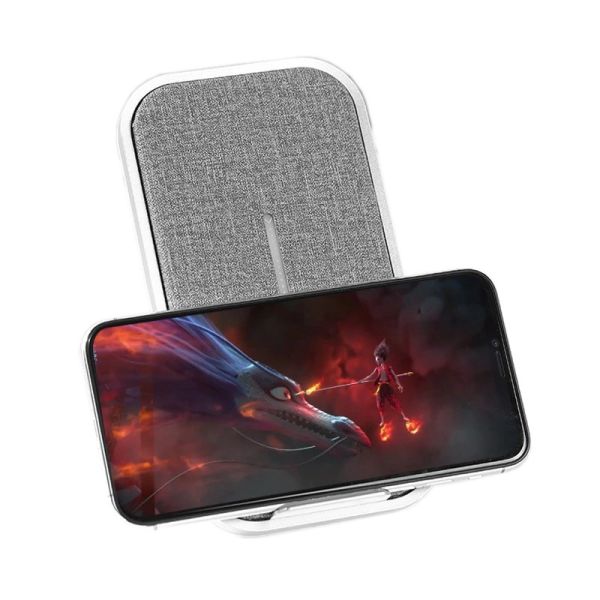 China Adjustable 110-205KHz 8mm Qi 15W Mobile Phone Charger Pad factory