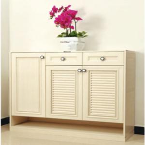 China Home Living Room Aluminum Shoe Cabinet Optional Color Durable factory