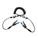 ROHS Vision Systems Cable , Connector Equipment With Lock Device Aviation Plug 7