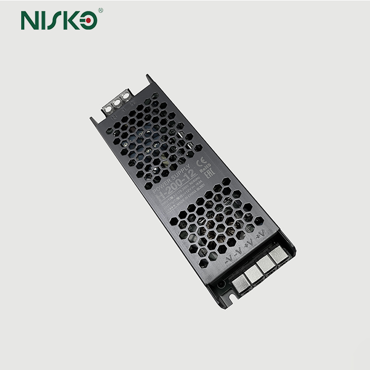 China LED Power Supply AC to DC 12V 24V Strip Light LED Driver 100W 200W Switching Power Box factory