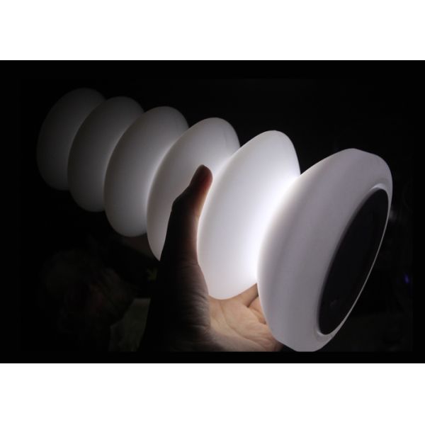 Tower Design LED Decorative Table Lamps PE Plastic Material With Touch Sensor Control