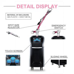 China 600mj 532nm 1060nm Picosecond Laser Device Tattoo Removal factory