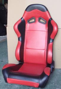 China Red Black Sport Racing Seats With Single Or Double Slider Simple Installation factory
