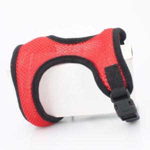 China Airmesh Adjustable Nylon Soft Dog Boy Pet Harness , Colorful Dog Chest Harness factory