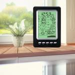 WIFI Solar Energy Display Temperature And Humidity Weather Station For Outdoor