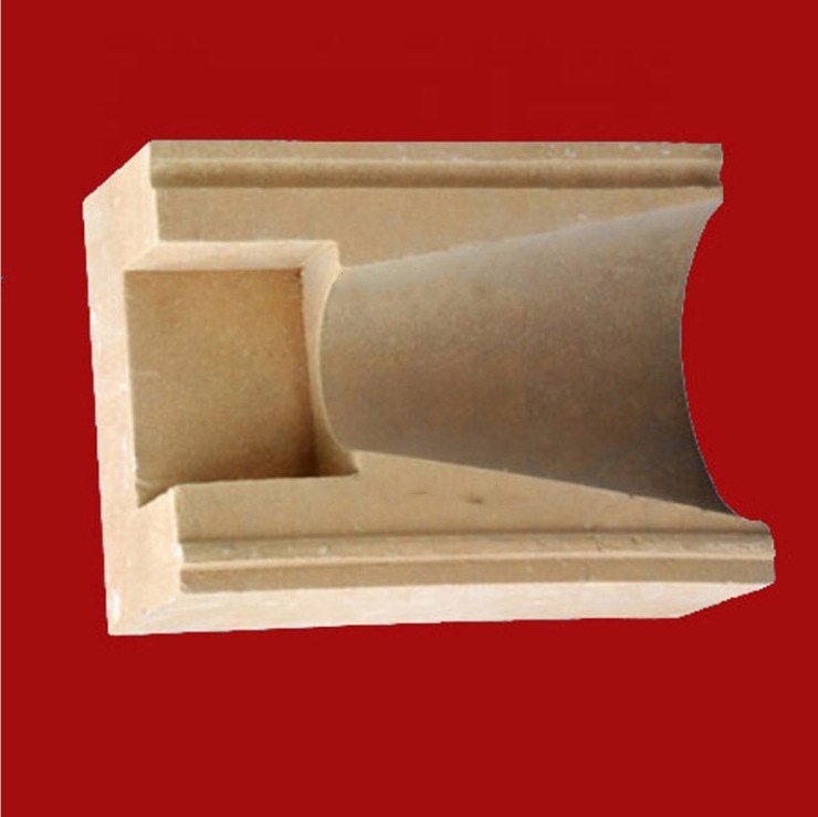 Zircon Mullite Refractory Brick With Bulk Density of 3.2g/cm3 for Industrial Furnaces