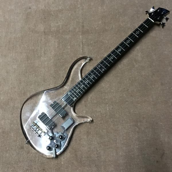 High quality LED light acrylic electric guitar rosewood fingerboard, free