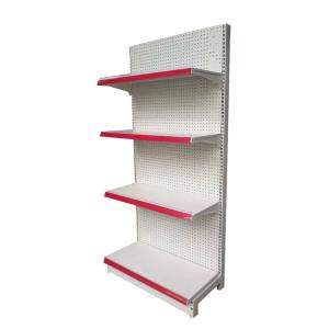 China Factory customized color size grocery store shelving quality modern pharmacy shelf supermarket shelf factory