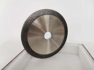 China 6mm Thickness Double Layer CBN Diamond Wheel Round Shape 125MM * 6MM * 20MM factory