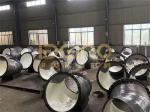 High Temperature Resistant Ceramic Lining Pipe Metal Ceramic Lined Tube