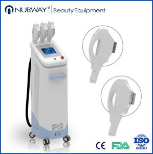 China Beauty Equipment 3 handles IPL laser hair removal machine price factory