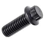 M14 Grade 12.9 UNF Half Thread Hex Flange Bolts Non Serrated 12 Ponits
