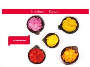 China Pink Color Japanese Style Pickled Cucumber SHIBAZUKE 1.5KG factory