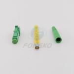 in stock Lc/APC Fiber Optical Connector parts Single Mode Simplex 2.0mm Fiber