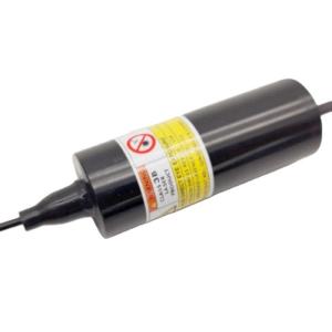 China Single Longitudinal Mode APC Power Type 520nm 30mw Semiconductor Laser Coupled Fiber Optic Green Laser Module factory