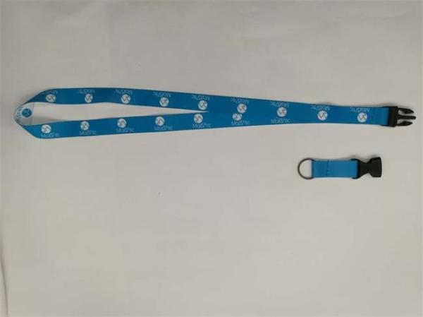 Personalized Printed Sublimation Woven Polyester Lanyard / Advertising Custom