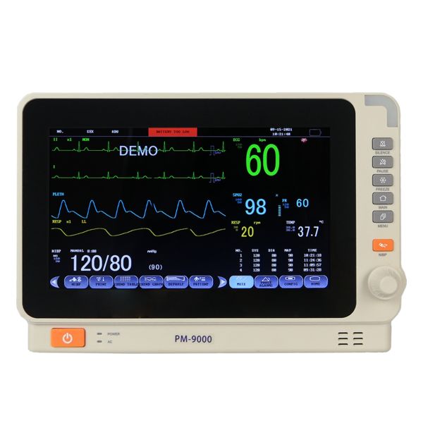 Portable 10.1 Inch Multi Parameter Patient Monitor with 6 Parameters 1 Year
