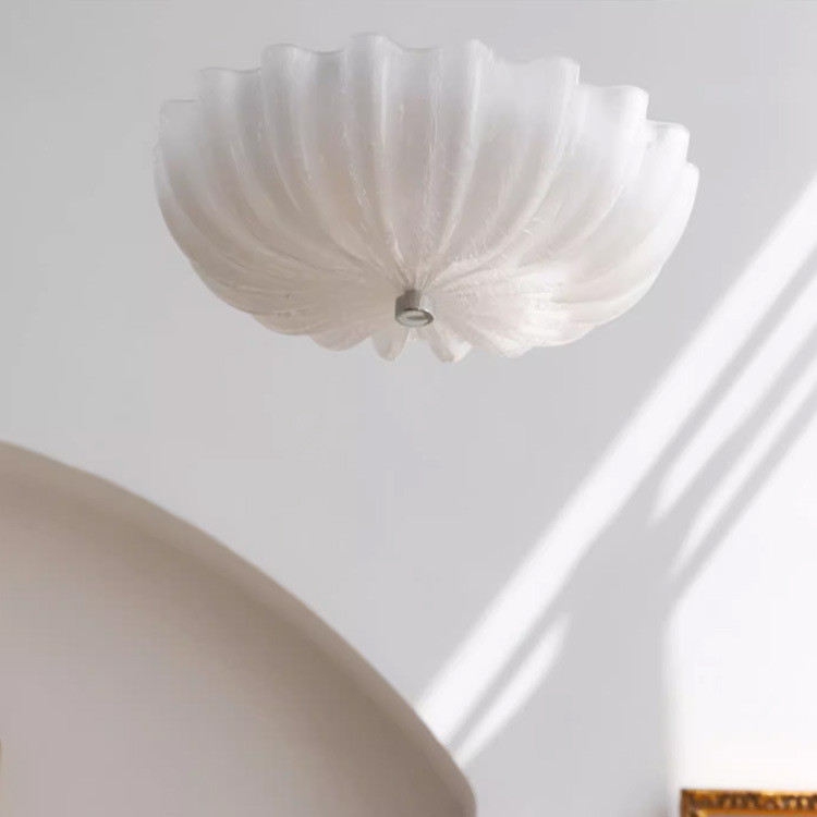 JYLIGJHTING Middle Ancient Style Bedroom Ceiling Lamp French Entry Luxury Bauhaus Glass Design Corridor Children'S Room LED Ceiling Light