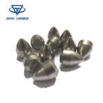 Semi Ballistic Cemented Carbide Buttons , High Pneumatic DTH Drill Bit Parts