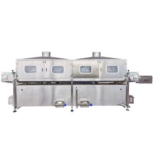 China Filled Beverage Cans Washing Machine Milk Can Washer factory