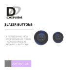 Large Black And Blue Mens Blazer Buttons , Decorative Design 4 Hole Buttons