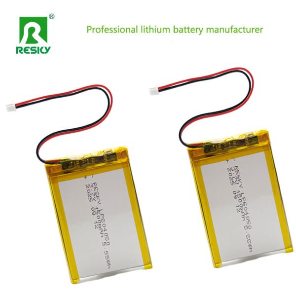 Lithium Polymer Battery Cell 604050 3.7v 1500mAh 5.55wh Rechargeable Lipo Battery Pack