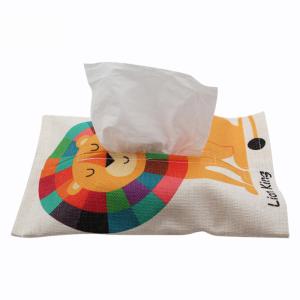 China Personalized Sublimation Blank Linen Tissue Bag Sublimation Printing Blanks factory