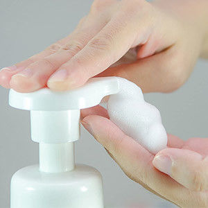 1.0cc Output 350ml Soap Foam Bottle With Pump Sprayer