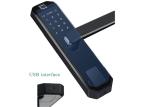 Tuya Zinc Door Manual Wifi Biometric Fingerprint Handle Digital App Life Alexa