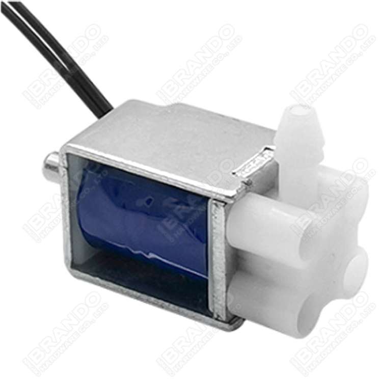 12V 24V Plastic Micro Solenoid Air Valve For Foot Massager Massage Bed