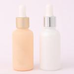 Matte Color Frosted Dropper Bottle With Nitrile Rubber Dropper