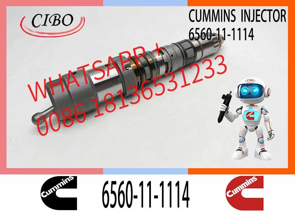 Neutral New Injector 6560-11-1114 6560111114 for SAA6D170E SA6D170E Injector