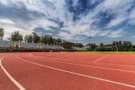 Outdoor Rubber Running Track UV Resistance Playground Sports Flooring