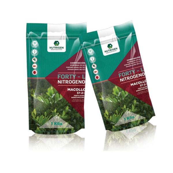 1 kg Customized plastic bag supplier plant fertilizer packaging mylar bag