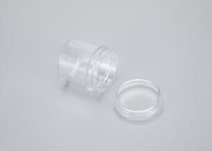 China 30ml 50ml 100ml 120ml 200ml 250ml 500ml Cosmetic Packaging Clear Amber Black Pet Plastic Cream Jar With Plastic Lid factory