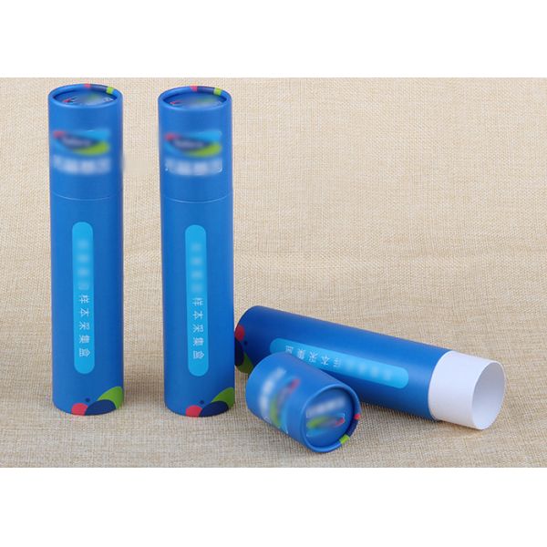 Custom Colored / Logo Pencils Packaged Paper Tube Paper Cylinder Containers