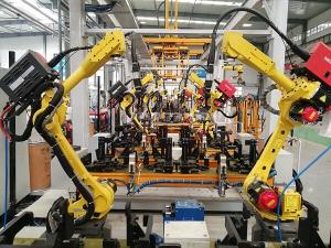 China Guardrail Automated Welding Systems with Welding Wire Dia 2.5-6.0mm factory