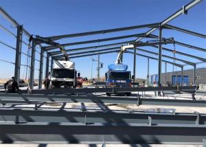 China Large Project Light Steel Structure Warehouse For Construction Site Anti Seismic factory