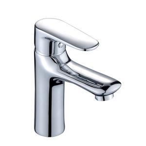 China Brass Single Hole Single Handle Basin Mixer Tap In Chrome factory