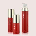 PP/PP PCR Cosmetic Plastic Bottles With Airless Pump For Skin Care GR610A/B 50ML